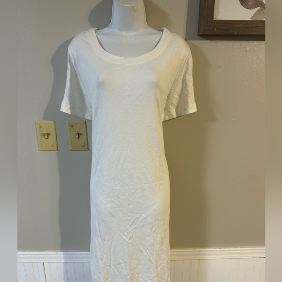 Karen Scott Cream Midi Dress - Picture 1 of 7